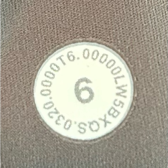 Lululemon Fast and Free Tight II 25" Non-Reflective Nulux in Violet Verbena Sz 6 - Picture 10 of 10